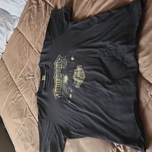 Men's 3XL black Harley-Davidson Tshirt.